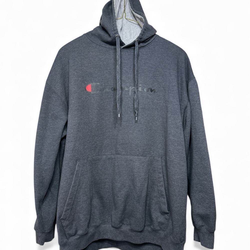 Champion Men's Dark Gray Hoodie